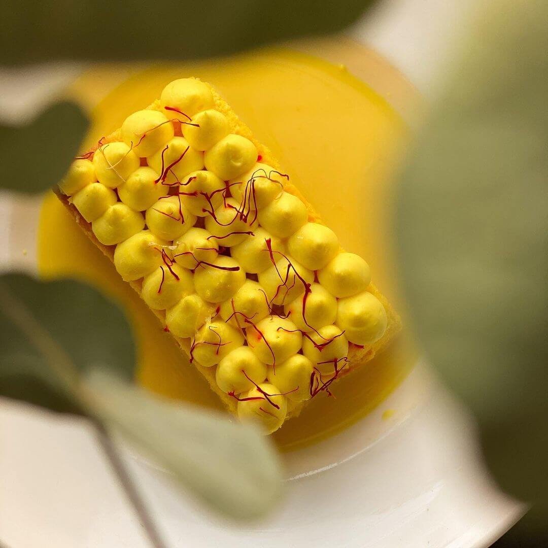 Saffron Milk Cake Saffron Milk Cake