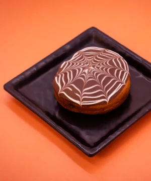 Double chocolate donut