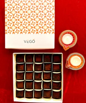 Chocolate Hazelnut Fudge (vegan)