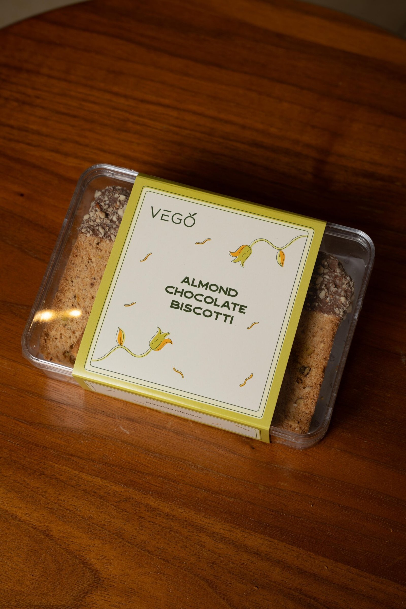 Almond Pistachio Biscotti