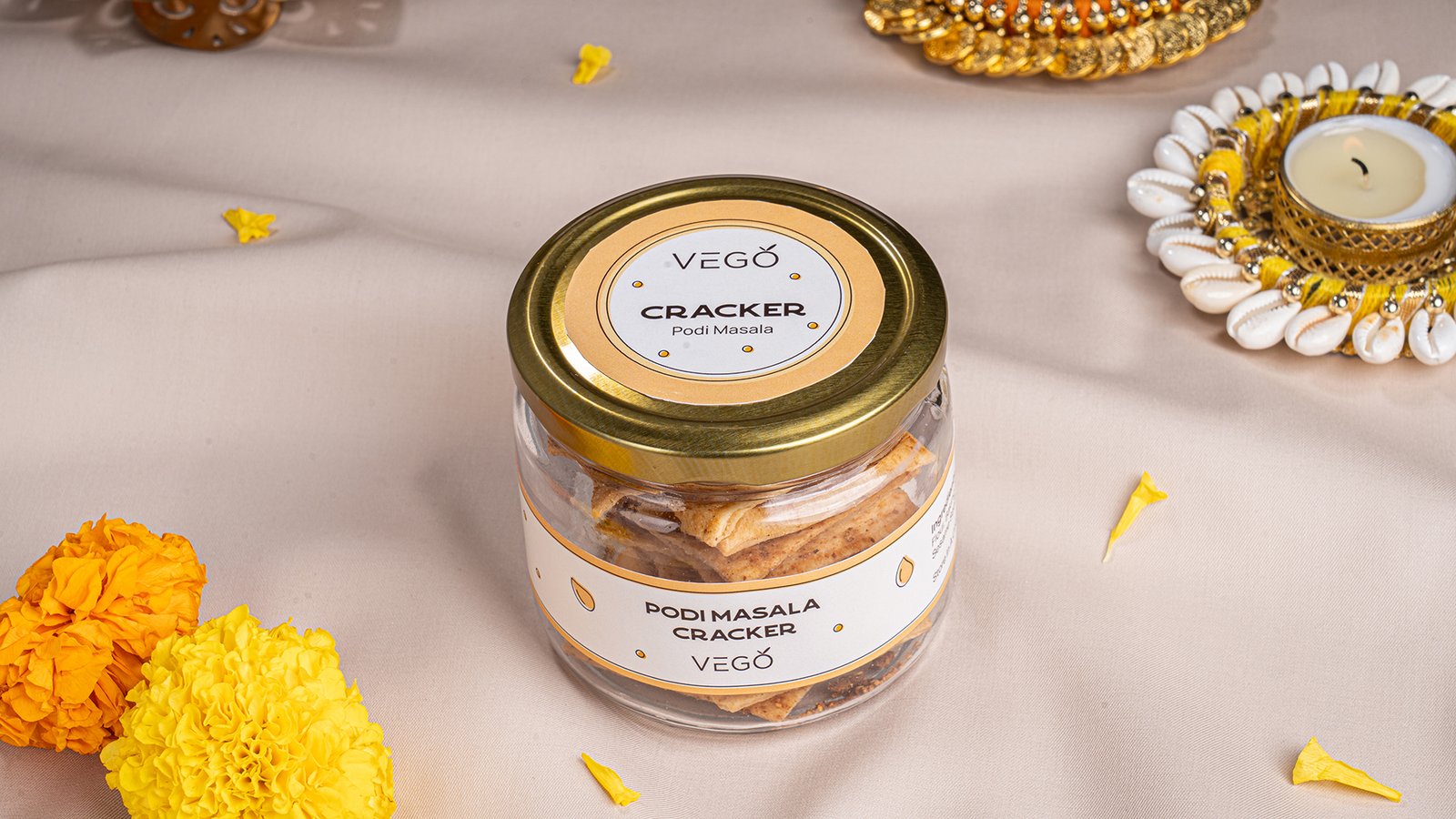 Podi Masala Crackers